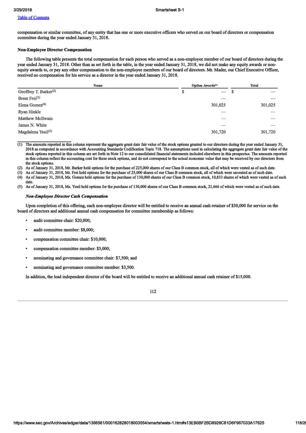 Smartsheet S-1 | Interactive Prospectus - Page 118