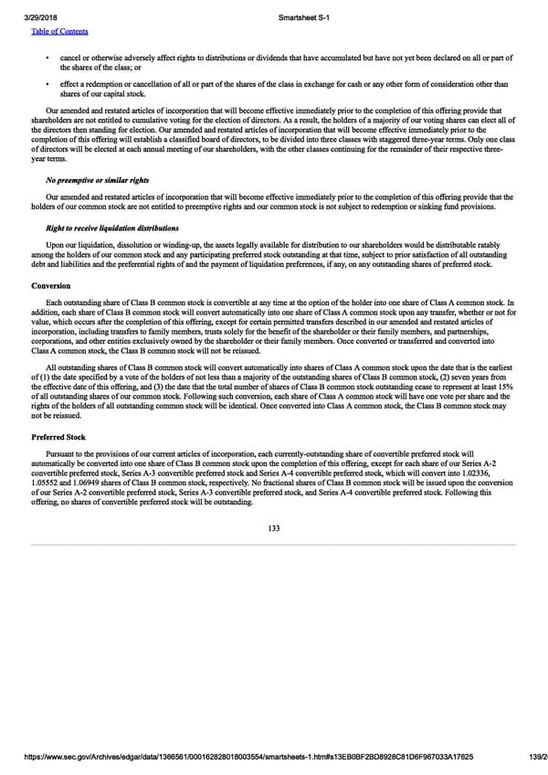 Smartsheet S-1 | Interactive Prospectus - Page 139