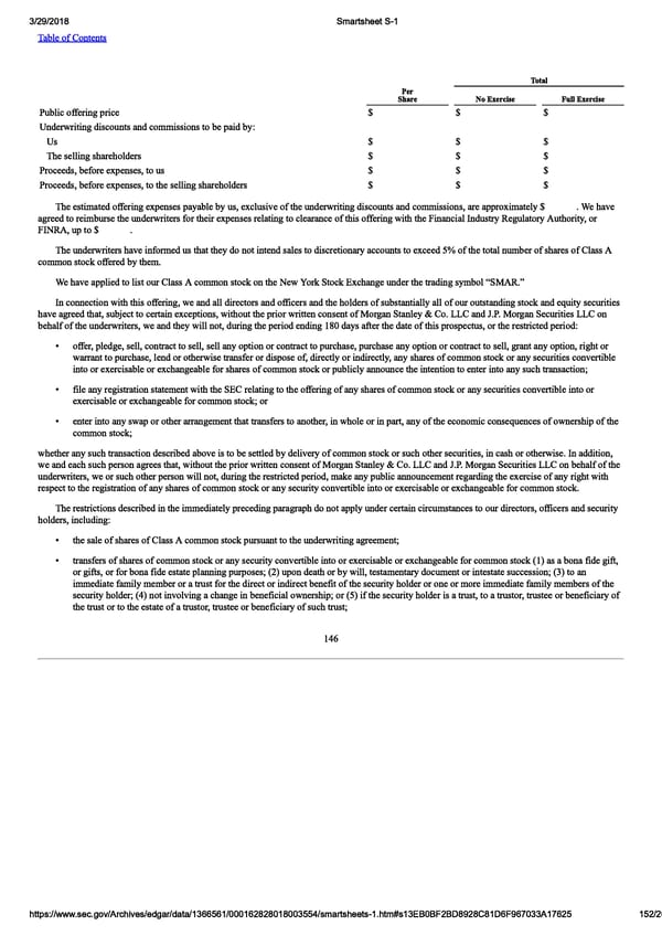 Smartsheet S-1 | Interactive Prospectus - Page 152