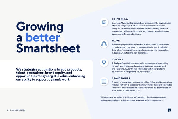 The Story of Smartsheet - Page 31
